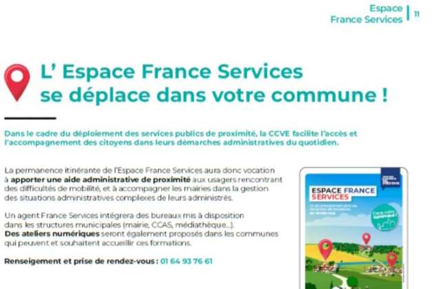 L'Espace France Services se déplace dans notre commune